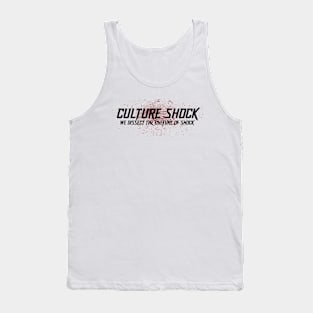 Culture Shock Logo White Tank Top